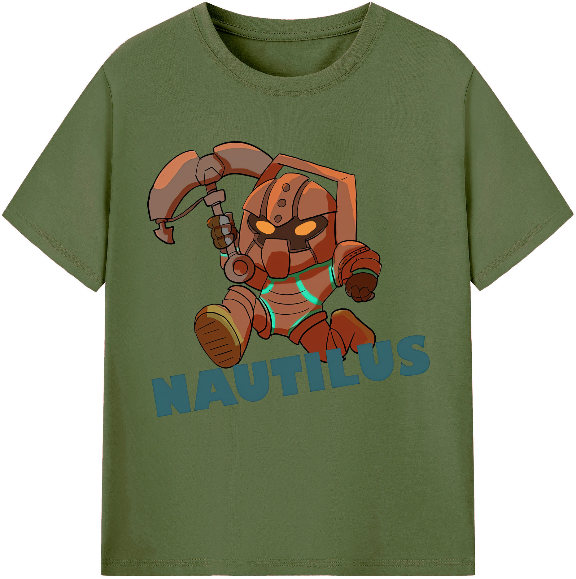 リーグ・オブ・レジェンド League of Legends LOL 綿100％半袖Tシャツ（フロントプリント）